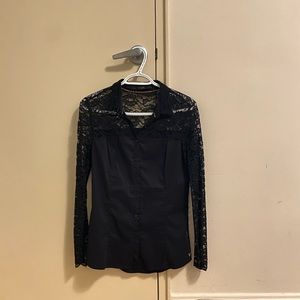 Guess black shirt S